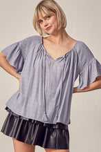 Load image into Gallery viewer, Smocked Sleeve Blouse