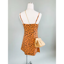 Load image into Gallery viewer, Leopard Slip Dress