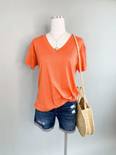 Load image into Gallery viewer, Mango V Neck Tee
